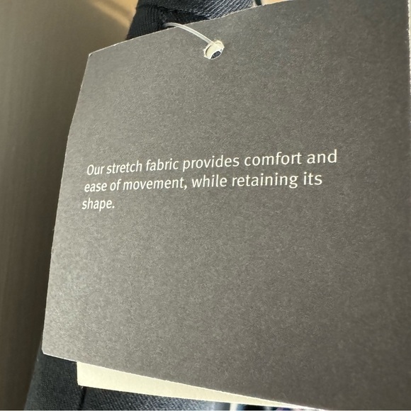 Eddie Bauer NWT Wool Blend Black Wide Leg Stretch Dress Pants Size 12P - Picture 5 of 12